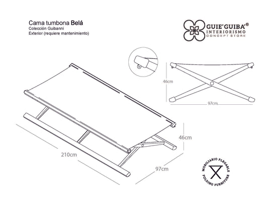 CAMA TUMBONA BELÁ