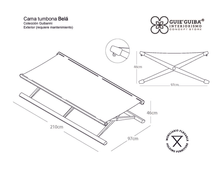 CAMA TUMBONA BELÁ