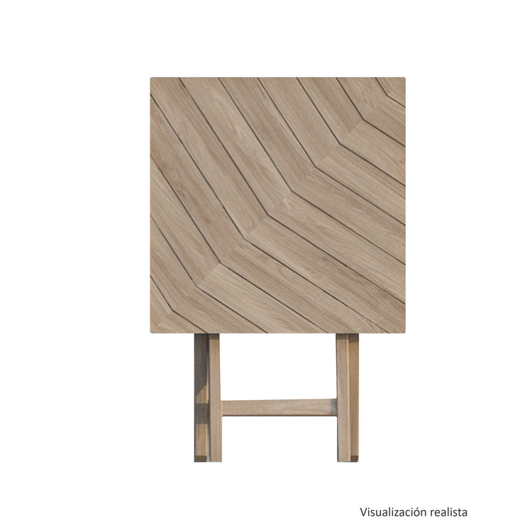 MESA LEAF CUADRADA
