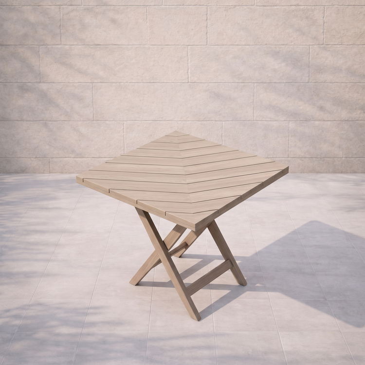 MESA LEAF CUADRADA