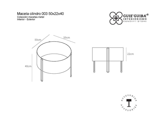 MACETA CILINDRO 003