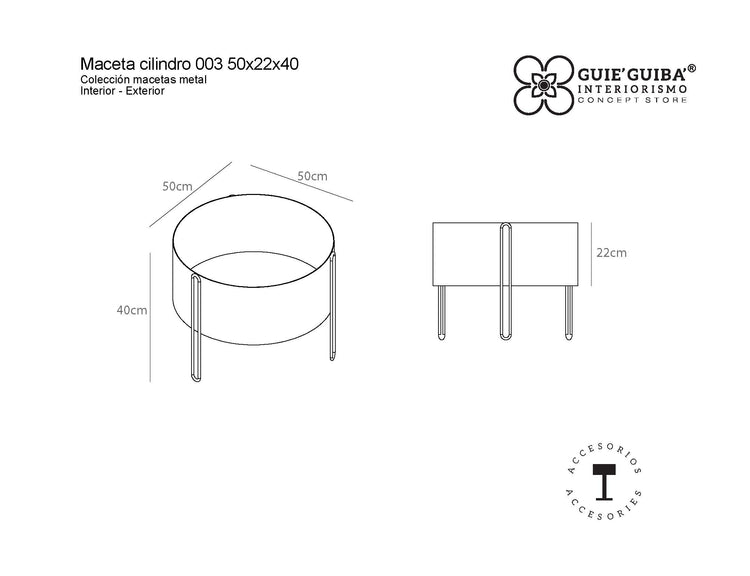 MACETA CILINDRO 003