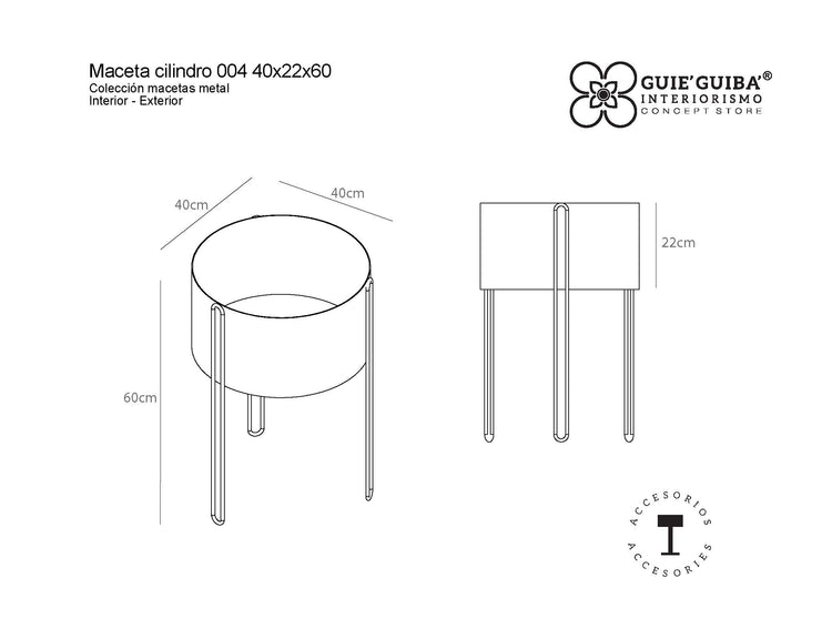 MACETA CILINDRO 004