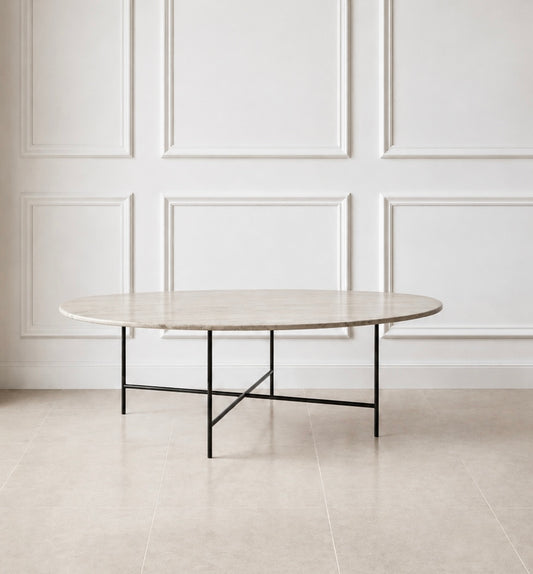 MESA OVALADA FAGIOLO