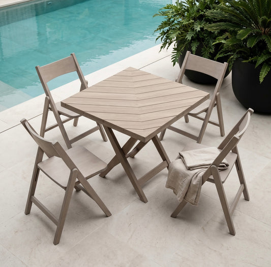 MESA LEAF CUADRADA