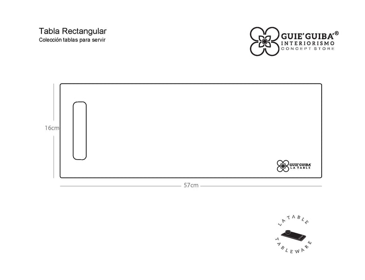 TABLA RECTANGULAR