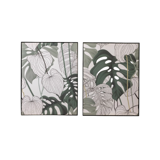 DUO HOJA MONSTERA